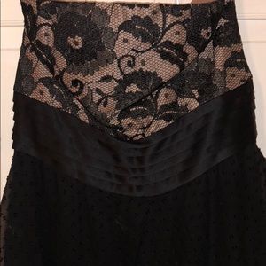 Silk and lace dress size 6